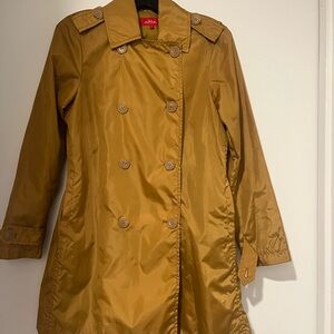 Altea GoldDouble Breast Rain Coat Size Small